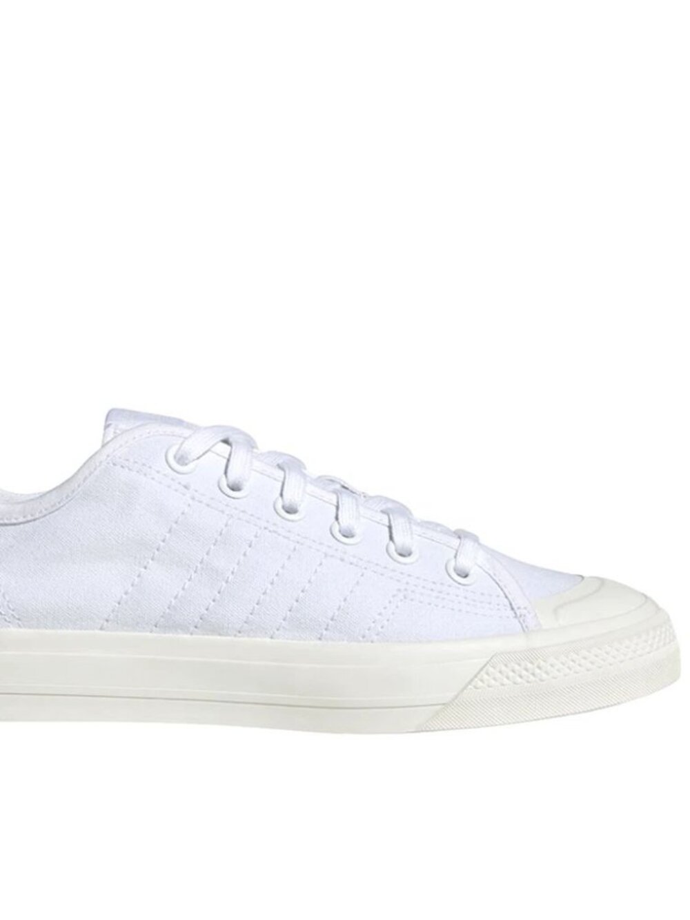adidas Nizza Rf Lace Up Mens White Sneakers Casual Shoes EF1883